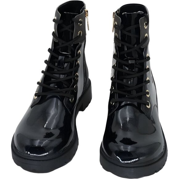 Michael Kors Black/Brown Alistair Bootie Size 7 M US - Picture 5 of 6